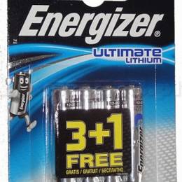 Energizer Bateria litowa LR3 blister 4 sztuki