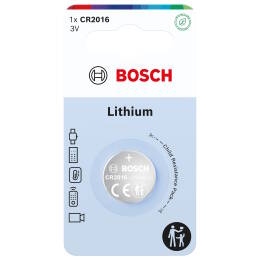 BOSCH CR2016 3V Profesjonalna bateria litowa 1szt