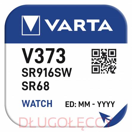 VARTA SR916W 373 SR68 1,55V bateria srebrowa blister 1szt
