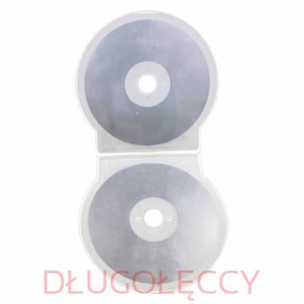 ETUI na płyte CD/DVD SHELL bezbarwne matowe