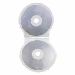 ETUI na płyte CD/DVD SHELL bezbarwne matowe