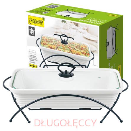 MAESTRO MR11262-73 podgrzewacz ceramiczny 1,2L 28,5cm biały