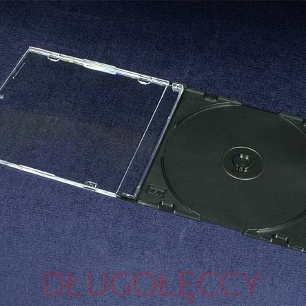 ETUI na płyte CD 1 szt slim kolor czarny