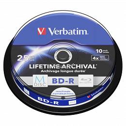 VERBATIM MDISC print do nadruku BD-R25GB x6 blu ray op. 10 szt