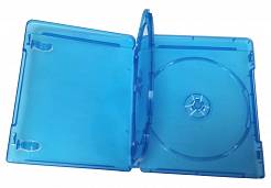 Pudełko ETUI na 3 płyty  z wkładką BLU-RAY niebieskie