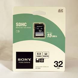 Sony SD 32GB klasa 4 karta pamięci