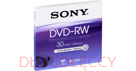 SONY mini DVD-RW 1,4GB 8cm 30min 1szt.