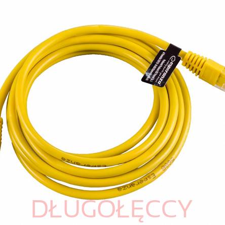 ESPERANZA EB274 kabel UTP CAT 5E PATCHCORD 2M żółty