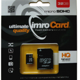 IMRO Karta micro SDHC 32GB klasa 10 z adapterem