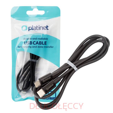 Kabel USB-C USB-C M/M 1m 3A 60W