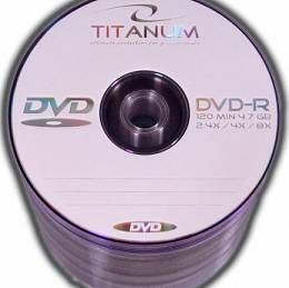 Płyta TITANUM DVD-R4.7GB op 100 szt spin