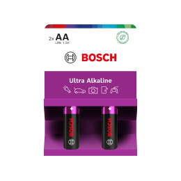 BOSCH LR6 AA 1,5V Ultra Alkaline blister 2szt