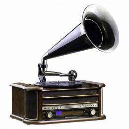 CAMRY CR1160 Gramofon z tubą  CD/USB/MP3 nagrywanie