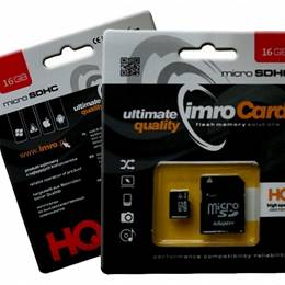 IMRO Karta micro SDHC UHS-1 16GB klasa 10 z adapterem