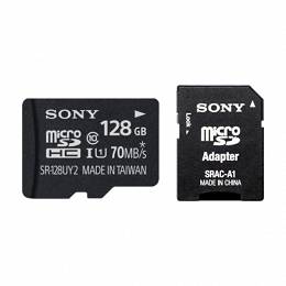 SONY MicroSD 128GB 70MB/s karta pamięci z adaptorem
