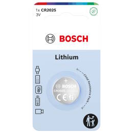 BOSCH CR2025 3V Profesjonalna bateria litowa 1szt