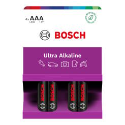 BOSCH Baterie LR03 AAA  ULTRA Alkaline blister 4szt