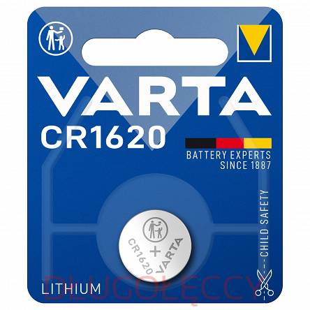 Bateria litowa VARTA CR1620 3V blister
