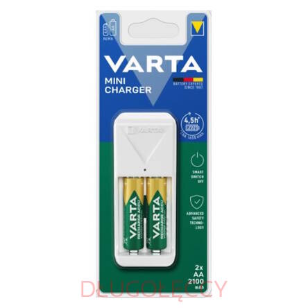 Ładowarka VARTA Mini Charger + 2x AA 2100mAh