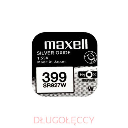 MAXELL SR927SW 399 1,55V bateria srebrowa