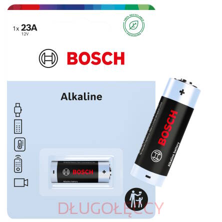 BOSCH Bateria Alkaliczna LR23 MN21 8LR932 12V blister 1szt.