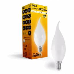 INQ lampa LED E14 płomyk 5W 3000K ciepła biała