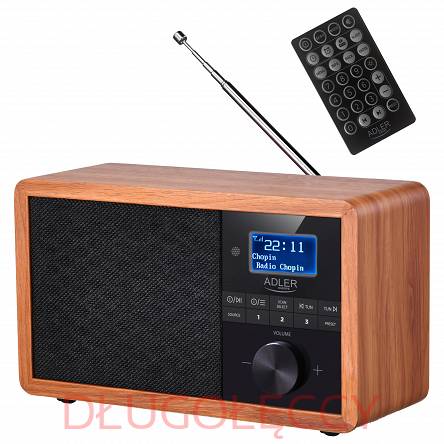 Retro Radio Adler AD 1184 Radio Dab + Bluetooth 