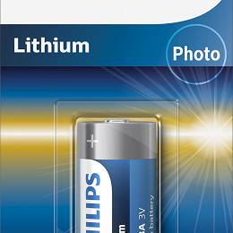 Philips CR123A 3V bateria litowa fotograficzna