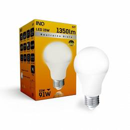 INQ E27 15W 1350lm 4000K A65 lampa LED
