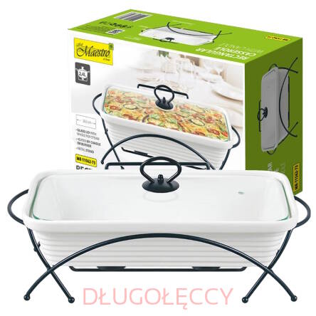 MAESTRO MR11562-73 podgrzewacz ceramiczny 2.4L 36,5cm biały