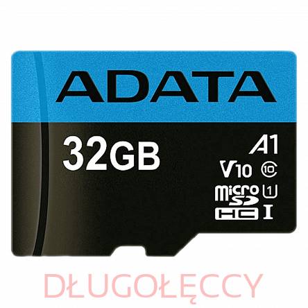 ADATA Premier 32GB MicroSDHC UHS-I Class 10 with Adapter