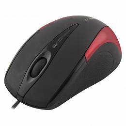 ESPERANZA SIRIUS mysz przewodowa 3D USB czerwona