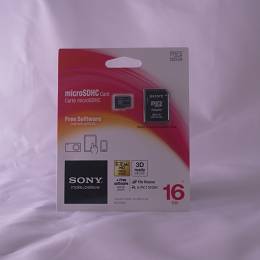 Sony micro SDHC 16GB klasa 4 karta pamięci