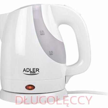 ADLER AD 1233 CZAJNIK Z PŁASKIM DNEM 1300W 0,9l