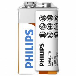 PHILIPS 6F22 9V LongLife bateria tray