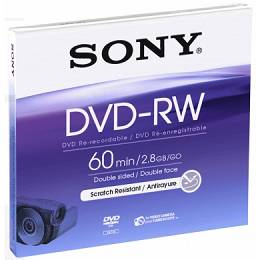 Płyta SONY mini DVD-RW60 2.8GB slim 