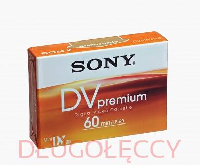 3 kasety SONY DVM 60 do kamer MiniDV + GRATIS kaseta czyszcząca