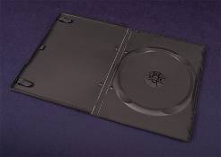 ETUI na płyte DVD-1 9mm slim czarne