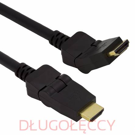 Kabel EB-111 HDMI 1.5m-kl.1.3C ruchome złącze ESPERANZA