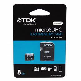 KARTA PAMIĘCI Micro SDHC TDK 8GB KLASA 4