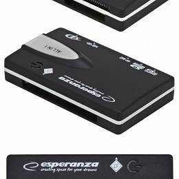 Czytnik Kart ESPERANZA EA-129  ALL IN 1 USB 