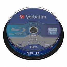 VERBATIM BD-R25GB x6 blu ray op. 10 szt