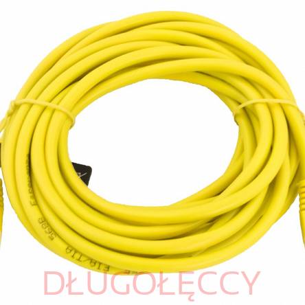 ESPERANZA KABEL UTP CAT 5E PATCHCORD 5M żółty