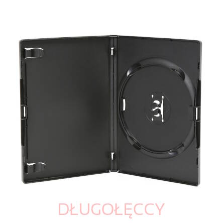 AMARAY Etui na 1 płytę DVD 14mm czarne