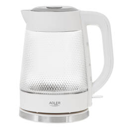 Adler AD 1306 Czajnik elektryczny szklany Pojemność 1,8 L Podświetlenie LED