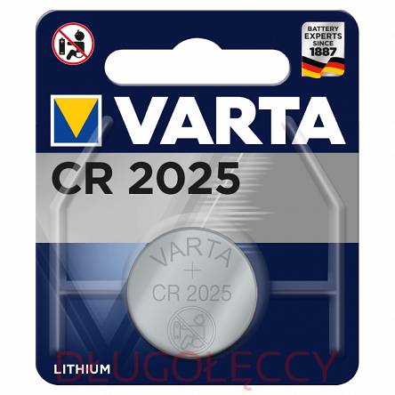 Bateria litowa VARTA CR2025 3V 