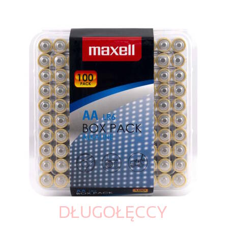 MAXELL Bateria LR6 Alkaliczna box 100szt