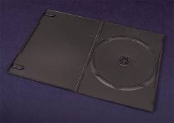 ETUI na płyte DVD-1 7mm super slim czarne